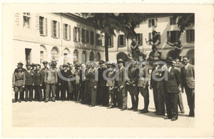 Fotografia d epoca originale 1935 PAVIA Corso addestramento Ufficiali Genio  Visita ufficiali Milano Foto 2 1