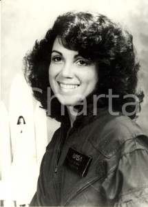 Fotografia d epoca originale 1986 USA Ritratto Judith RESNIK  Tragedia Shuttle CHALLENGER Foto 1