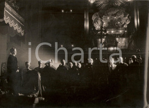 Fotografia d epoca originale 1960 MADRID Chiesa di SAN ISIDRO Fabiola MORA Y ARAGON durante il Te Deum 2 1