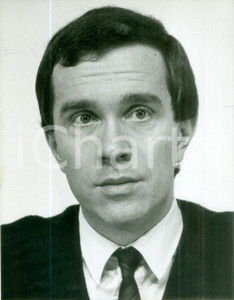 Fotografia d epoca originale 1982 BONN Matthias WISSMANN Presidente Jungen Union DEUTSCHLANDS Foto 1