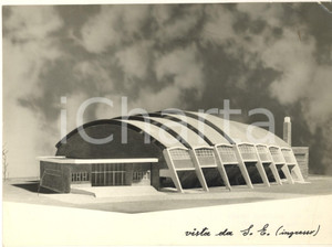 Fotografia d epoca originale 1960 ca MILANO Centro SCHUSTER  Palestra Foto rendering 24x18 cm 1