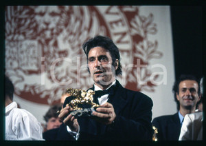 Fotografia d epoca originale 1994 VENEZIA Al PACINO Roberto CITRAN Mostra del Cinema  35mm VINTAGE SLIDE 1