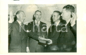 Fotografia d epoca originale 1947 GRAN BRETAGNA Lewis S. DOUGLAS nuovo ambasciatore degli STATI UNITI Foto 1