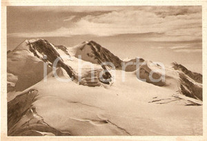 Cartolina originale da collezione 1950 ca GRESSONEYLATRINITE  Panorama con LYKSAMM Cartolina FG VG 3 1