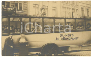 Fotografia d epoca originale 1922 TOURISM  KOLN  DAHMEN S AutoRundfahrt  Passengers  Photo 1