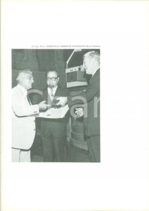 Giornale, rivista storica 1975 MILANO Umberto COZZOLINI riceve Premio INTERPETROL Enzo MOLINA Shunt 1