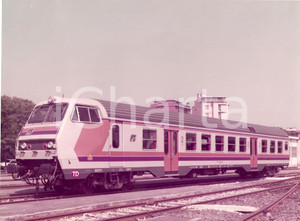 Fotografia d epoca originale 1980 ca FF.SS. Ferrovie Stato Treno B12E  Fotografia 1