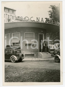 1943 MILANO - SNAM Stazione del metano - Foto 17x12 cm Fotografia d'epoca.A5 CONDIZIONI:FAIR/discreto Lievi difetti di stampaFORMATO: 17x12 cm originale e autentica 1