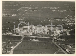 Fotografia d epoca originale 1937 ARCHITETTURA MILANO Ospedale Maggiore  Veduta aerea Foto 24x18 cm 1