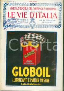 Giornale, rivista storica 1926 LE VIE D ITALIA TCI Escursione nel cratere del VESUVIO  Anno XXXII n°5 1