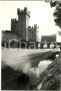 Fotografia d epoca originale 1971 MONTAGNANA PD Veduta della Rocca degli Alberi Foto ARTISTICA 24x30 cm 1
