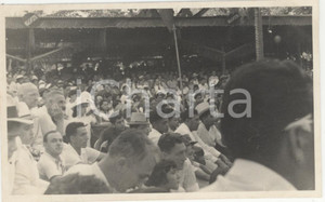 Fotografia d epoca originale 1937 PAPEETE Polinesia 49FESTA 14 LUGLIO REAL PHOTO cm 13,5 x 8,5 1