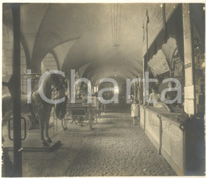 Fotografia d'epoca originale 1920 ca MANTOVA Palazzo Ducale - Esposizione industrie locali *Foto RARA (2) 1