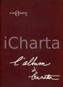 Libro, pubblicazione d'epoca 1960 ca MODA SELEZIONE 3 Album di BRUNETTA Bruna MATELDI MORETTI Pubblicazione 1