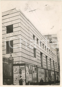 Fotografia d'epoca originale 1939 ARCHITETTURA MILANO Via Monte di Pietà - Nuovo palazzo Cassa di Risparmio 1