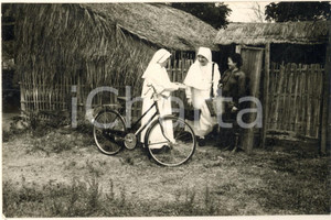 Fotografia d'epoca originale 1960 ca THAILANDIA Missione di CHIANG RAI - Madre superiora *Foto 14x9 cm 1
