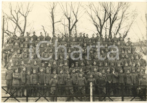 Fotografia d'epoca originale Febbraio 1935 FIRENZE Battaglione di fanteria sul Lungarno *Foto 18x13 cm 1