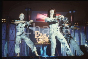 Fotografia d'epoca originale 35mm vintage slide* 1982 RIVA DEL GARDA Kate BUSH alla Vela d'oro Ritratto 5 1