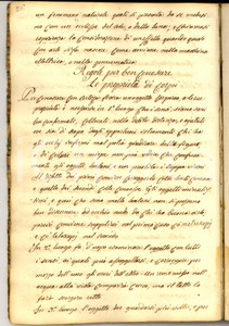 Manoscritto, lettera originale 1840 ca Compendio Istituzioni di logica di Francesco SOAVE Manoscritto 100 pp. 1