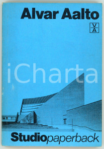Libro, pubblicazione d'epoca 1974 Karl FLEIG Alvar Aalto STUDIO PAPERBACK Verlag fur Architektur Artemis 1