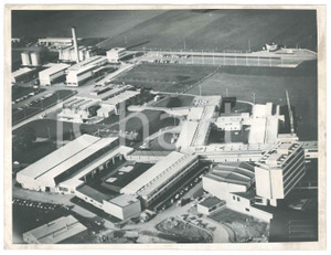 Fotografia d epoca originale 1960 ca GINEVRA Nuovi edifici del CERN  Veduta aerea  Foto 24x18 1 1