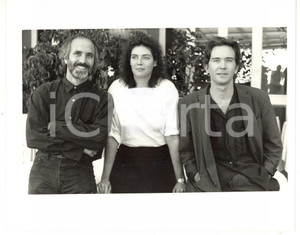 Fotografia d epoca originale 1987 VENEZIA Mostra del Cinema  Alan RUDOLPH  Kelly McGILLIS  Timothy HUTTON 1