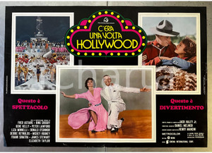 Materiale cinematografico d’epoca 1975 Fred ASTAIRE Bing CROSBY C era una volta Hollywood Fotobusta poster 1