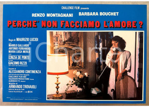 Materiale cinematografico d’epoca 1981 CINEMA EROTICO Maurizio LUCIDI Perché non facciamo l amore? Fotobusta 1