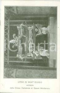Cartolina originale da collezione 1930 ca CASALE MONFERRATO AL L urna di Sant Evasio Cartolina FP NV 1