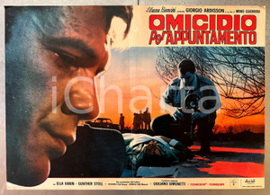 Materiale cinematografico d’epoca 1967 Mino GUERRINI Omicidio per appuntamento Giorgio ARDISSON  Fotobusta 2 1