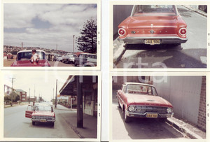Fotografia d epoca originale 1966 USA  FORD FALCON A baby sitting on the hood Lotto 4 fotografie 1