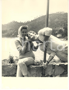 Fotografia d epoca originale 1958 RAPALLO Film Racconti d estate Ennio GIROLAMI Lorella DE LUCA 2 Foto 1