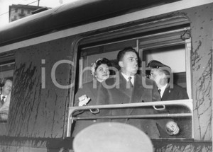 Fotografia d epoca originale 1958 GENOVA Arrivo della principessa SORAYA dell Iran  Foto 24x18 cm 2 1