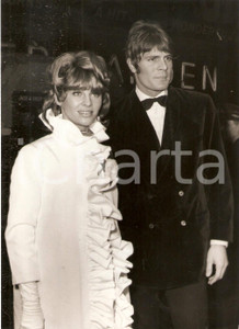 Fotografia d epoca originale 1965 NEW YORK CAPITOL THEATRE Julie CHRISTIE Don BESSANT Anteprima DOTTOR ZIVAGO 1