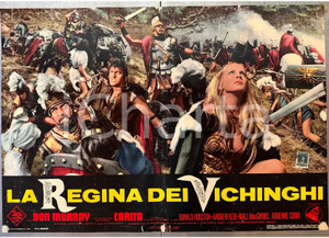 Materiale cinematografico d’epoca 1967 Don MURRAY  CARITA  La regina dei vichinghi  Fotobusta poster 1