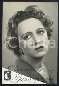 Autografo originale 1950ca Esperia SPERANI  Autografo su fotografia 1