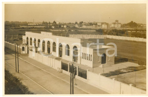 Fotografia d epoca originale 1932 ARCHITETTURA MILANO AFFORI  Il nuovo campo sportivo Foto 18x12 cm 1