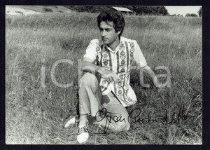 Autografo originale 1973 Giancarlo DETTORI Autografo originale su fotografia 1