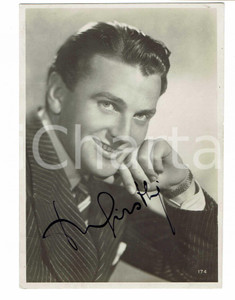 Autografo originale 1950ca Massimo GIROTTI Autografo originale su cartolina d’epoca 1
