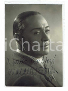 Autografo originale 1942 Marcello GIORDA  Autografo su cartolina 1942 1