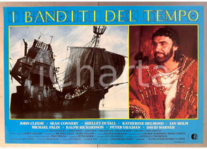 Materiale cinematografico d’epoca 1981 Terry GILLIAM I banditi del tempo  Sean CONNERY Fotobusta 45x65 cm 1