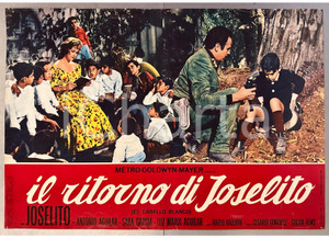 Materiale cinematografico d’epoca 1968 Rafael BALEDON Il ritorno di Joselito  Joselito JIMENEZ Fotobusta poster 1