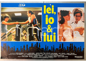 Materiale cinematografico d’epoca 1988 Griffin DUNNE Kelly BISHOP Ellen GREENE Lei, io & lui Fotobusta poster 1