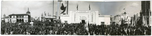 Fotografia d epoca originale 1936 FIERA DI MILANO Padiglione Vini e liquori d Italia  Foto PANORAMICA 1
