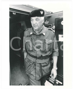 Fotografia d epoca originale 1990 ca ESERCITO ITALIANO Generale Raffaele SIMONE  Foto 20x25 1 1