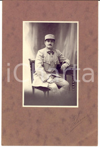 Fotografia d epoca originale 1920 ca ARMEE FRANCAISE Ritratto di ufficiale  Foto 12x18 cm 2 1