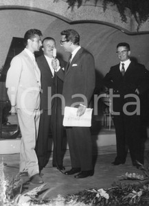 Fotografia d epoca originale 1958 LIDO DI GENOVA Mike BONGIORNO  Serata Lascia o Raddoppia  Foto 1 1