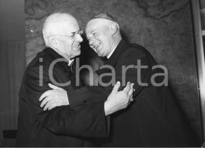 Fotografia d epoca originale 1955 GENOVA Arrivo del card. Santiago Luis COPELLO  Foto vintage 24x18 cm 1 1