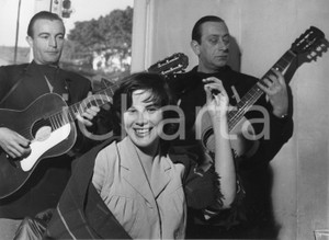 Fotografia d epoca originale 1956 PORTOFINO Attrice Antonella LUALDI in un ristorante  Foto 24x18 cm 2 1