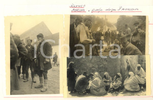 Fotografia d epoca originale 1941 WW2 KLJUC BOSNIA Mercato tradizionale  Donne musulmane 3 Foto COSTUME 1